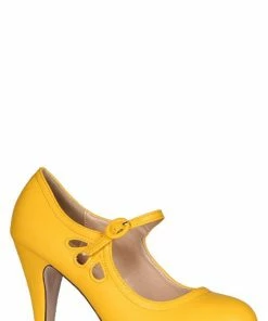 CJ Shoes Top Styles Oh My Mary J's Heels White