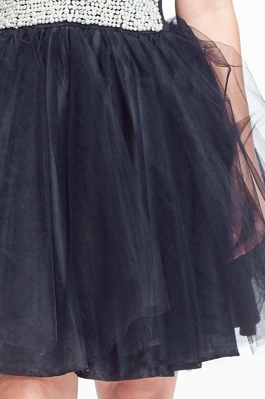 LYDIA Corsets Pretty As A Pearl Tulle Corset Dress White 11 LYDIA Corsets Pretty As A Pearl Tulle Corset Dress White