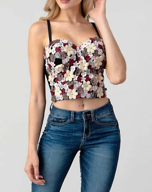 LYDIA Flowers Are Forever Corset Corsets 16 LYDIA Flowers Are Forever Corset Corsets