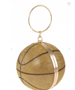 Icco Accessories Rhinestone Basketball Purses