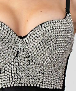 LYDIA Diamonds Are A Girls Best Friend Corset Corsets