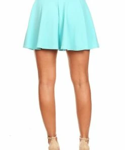 MOA COLLECTIONS The Sass Skater Skirt Gold