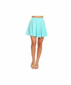 MOA COLLECTIONS The Sass Skater Skirt Aquamarine