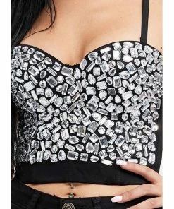 LYDIA Corsets Rhinestone Jeweled Corset