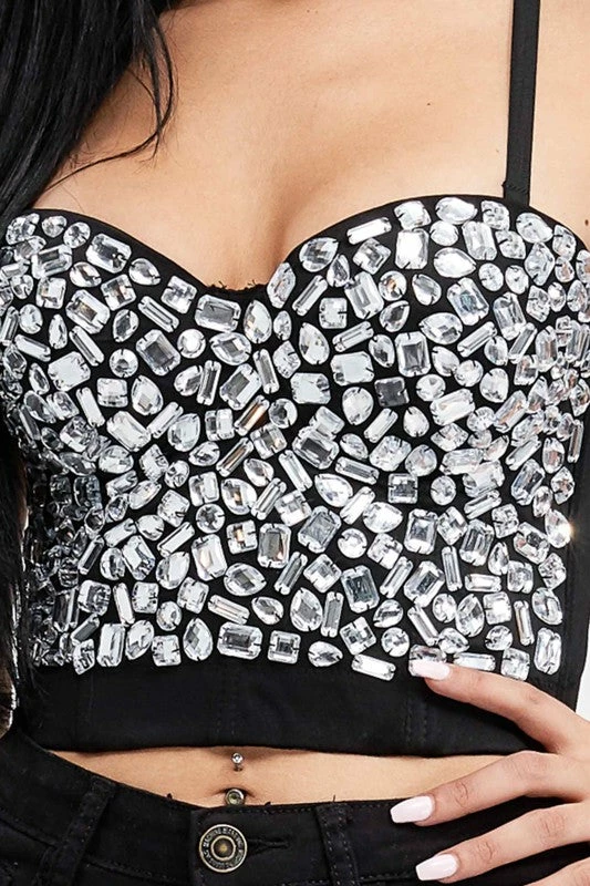LYDIA Corsets Rhinestone Jeweled Corset 16 LYDIA Corsets Rhinestone Jeweled Corset