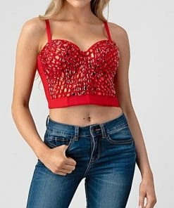LYDIA Rhinestone Jeweled Corset Corsets