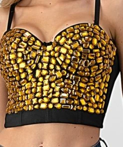 LYDIA Rhinestone Jeweled Corset Corsets