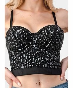 LYDIA Corsets Rhinestone Jeweled Corset