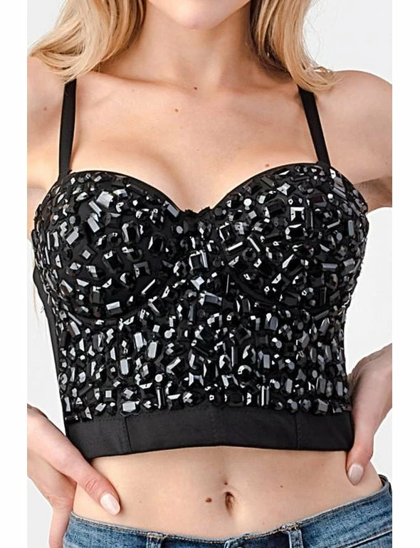 LYDIA Corsets Rhinestone Jeweled Corset 3 LYDIA Corsets Rhinestone Jeweled Corset