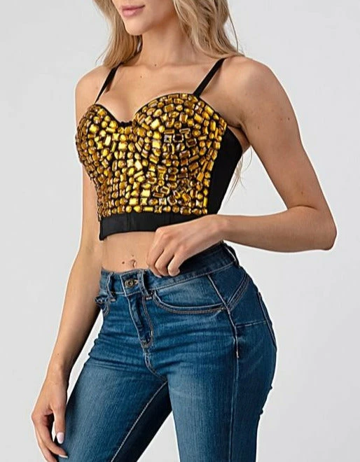 LYDIA Corsets Rhinestone Jeweled Corset 14 LYDIA Corsets Rhinestone Jeweled Corset