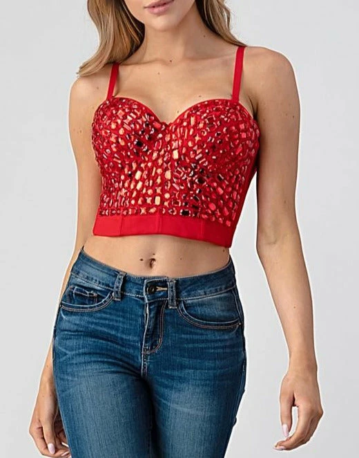 LYDIA Corsets Rhinestone Jeweled Corset 8 LYDIA Corsets Rhinestone Jeweled Corset