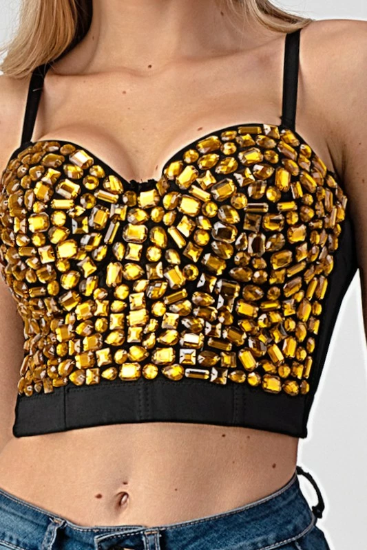 LYDIA Corsets Rhinestone Jeweled Corset 12 LYDIA Corsets Rhinestone Jeweled Corset