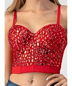 LYDIA Rhinestone Jeweled Corset Corsets