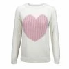 MAK-1 You Have My Heart Sweater Pink Sweaters & Cardigans