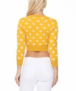 MAK-1 I Woof You Cropped Sweaters & Cardigans