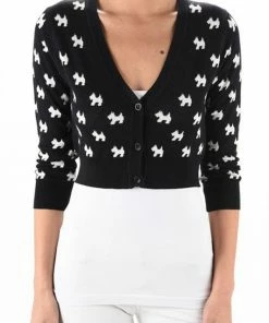 MAK-1 I Woof You Cropped Sweaters & Cardigans