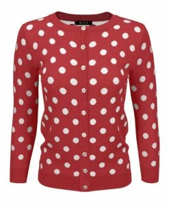 MAK-1 Sweaters & Cardigans Poetry Of Polka Dots