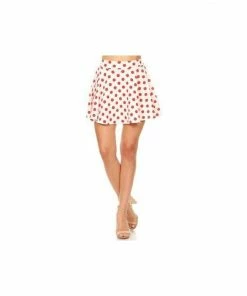 MOA COLLECTIONS Mini Skirts & Mid Length Skirt The Sass Skater Skirt Red