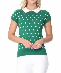 MAK-1 Pretty In Polka Dot Collar Top 23 MAK-1 Pretty In Polka Dot Collar Top