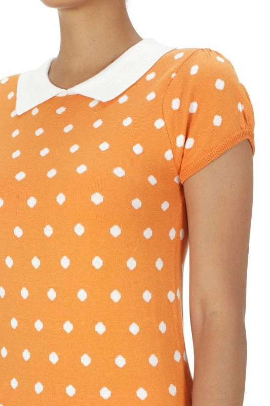 MAK-1 Pretty In Polka Dot Collar Top 15 MAK-1 Pretty In Polka Dot Collar Top