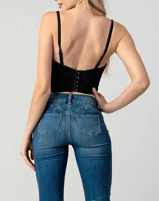 LYDIA Rhinestone Jeweled Multi Color Corset Corsets 6 LYDIA Rhinestone Jeweled Multi Color Corset Corsets