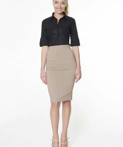 TOP TEN Party Skirt & Pencil Skirts Joan Skirt - Sand