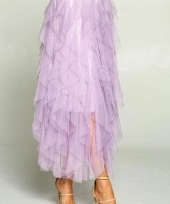 Fashionomics Layla Mesh & Tulle Skirt