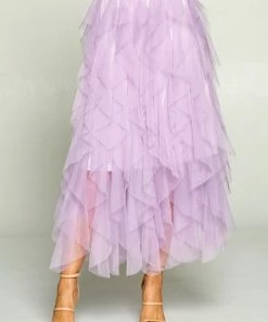 Fashionomics Layla Mesh & Tulle Skirt