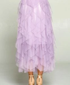 Fashionomics Layla Mesh & Tulle Skirt
