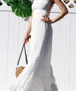 Dress Day Crazy For You Smocked Maxi Dress Yellow Maxi Dresses & Jumpsuits