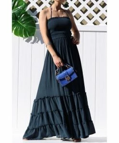 Dress Day Maxi Dresses & Jumpsuits Crazy For You Smocked Maxi Dress Coral