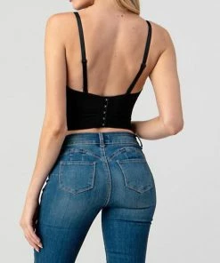 LYDIA Diamonds And Pearls Jeweled Corset Pink Corsets