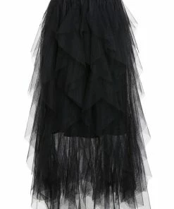 Fashionomics Tulle & Mesh Skirts Layla Mesh & Tulle Skirt