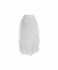 Fashionomics Tulle & Mesh Skirts Layla Mesh & Tulle Skirt