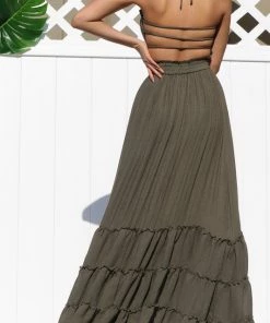 Dress Day Crazy For You Smocked Maxi Dress Yellow Maxi Dresses & Jumpsuits