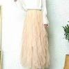 Strut & Bolt Jasmine Layer Tulle Skirt Cream