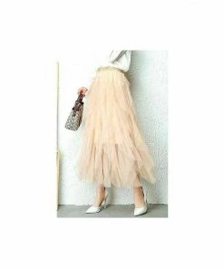 Strut & Bolt Jasmine Layer Tulle Skirt Cream