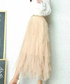 DAY G Jasmine Layer Tulle Skirt Black