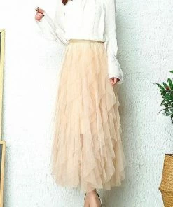 DAY G Jasmine Layer Tulle Skirt Black