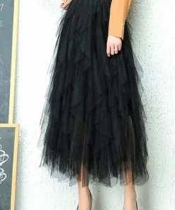 Strut & Bolt Jasmine Layer Tulle Skirt Cream