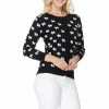 MAK-1 Cute As A Button Scottie Cardigan Black Sweaters & Cardigans