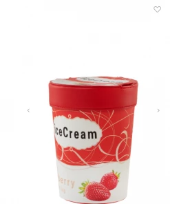 Icco Accessories Purses Strawberry Ice Cream Pint