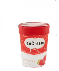Icco Accessories Purses Strawberry Ice Cream Pint