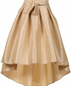 5besties Diamonds Are Forever High Low Skirt Black