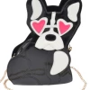 H&D Puppy Heart Eyes Purse Purses