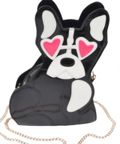 H&D Puppy Heart Eyes Purse Purses