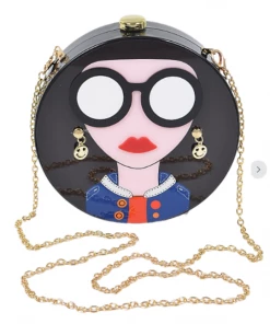 H&D Purses I Am Fashion Acrylic Purse