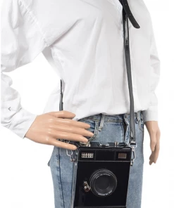 H&D Shiny Camera Purse Purses