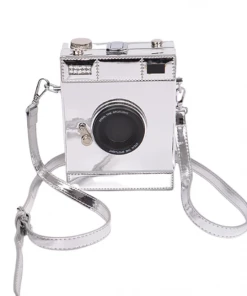 H&D Shiny Camera Purse Purses