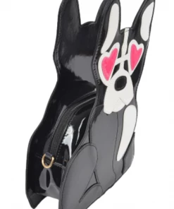 H&D Puppy Heart Eyes Purse Purses